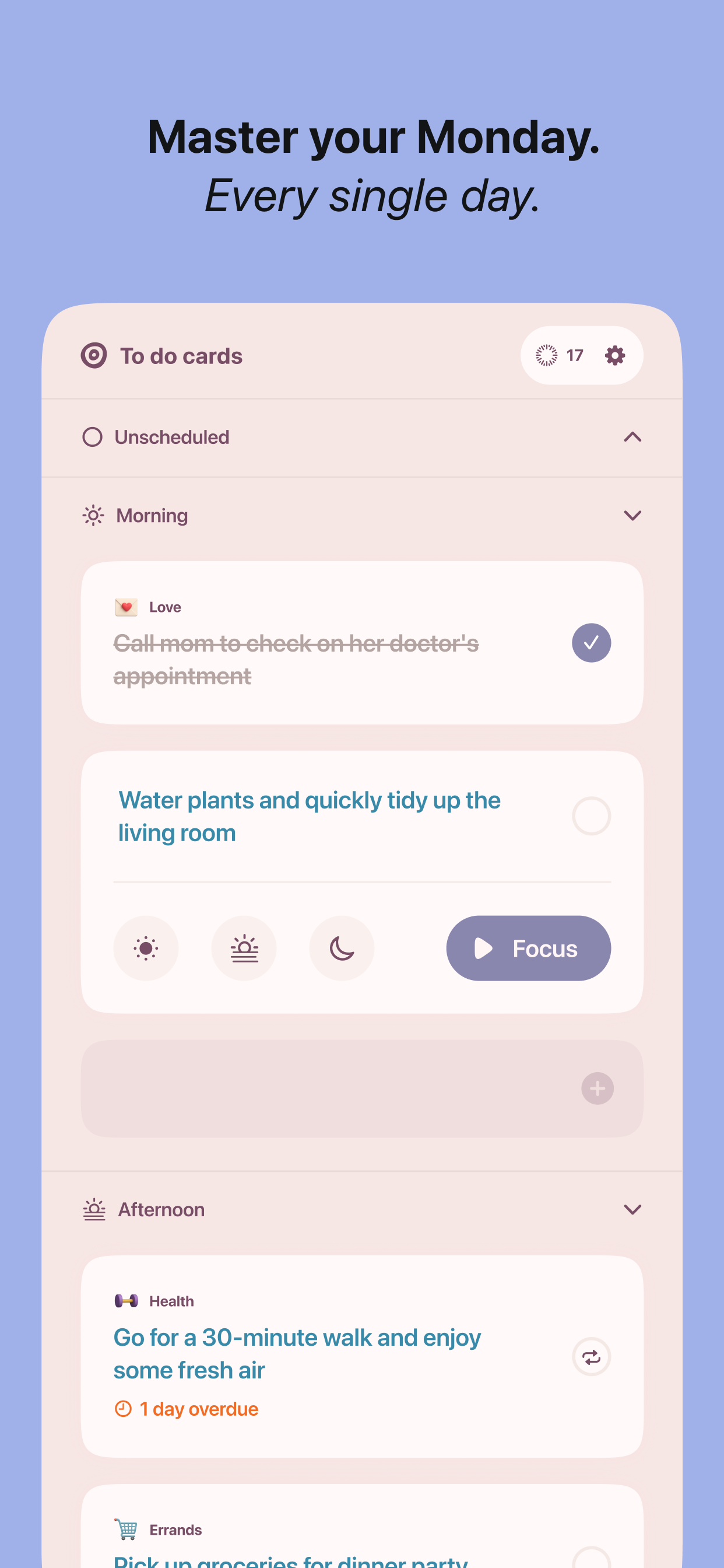 To do cards